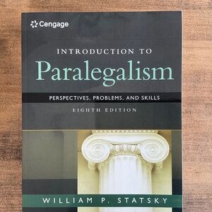 Soft cover Introduction to Paralegalism book